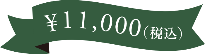 各¥11,000(税込)
