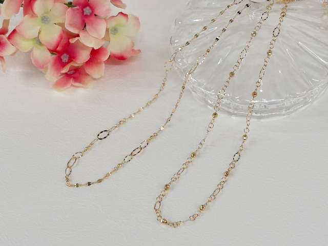 PePe北見店　キラキラ輝くデザインネックレスのご紹介です